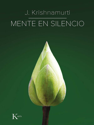 cover image of Mente en silencio